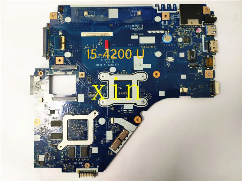 Материнская плата для ноутбуков NBMFP11005 I5 4200U Acer материнская E1 572G V5 561G Packard Bell TE69