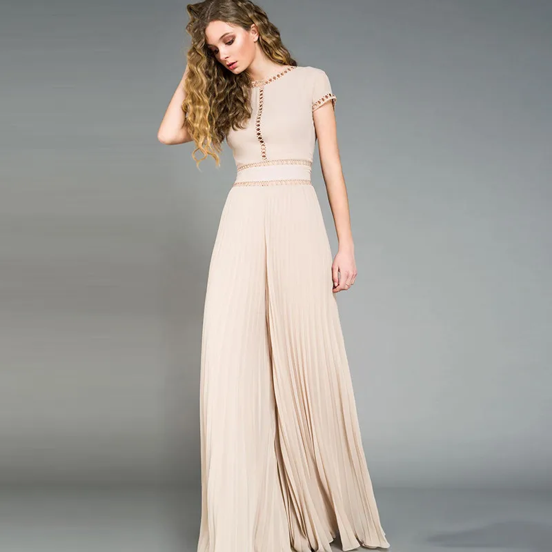 New Arrival Summer Luxury Runway Designer High Quality Fashion Hollow Out Long Maxi Dress Women Ladies Dresses Female - Цвет: Хаки