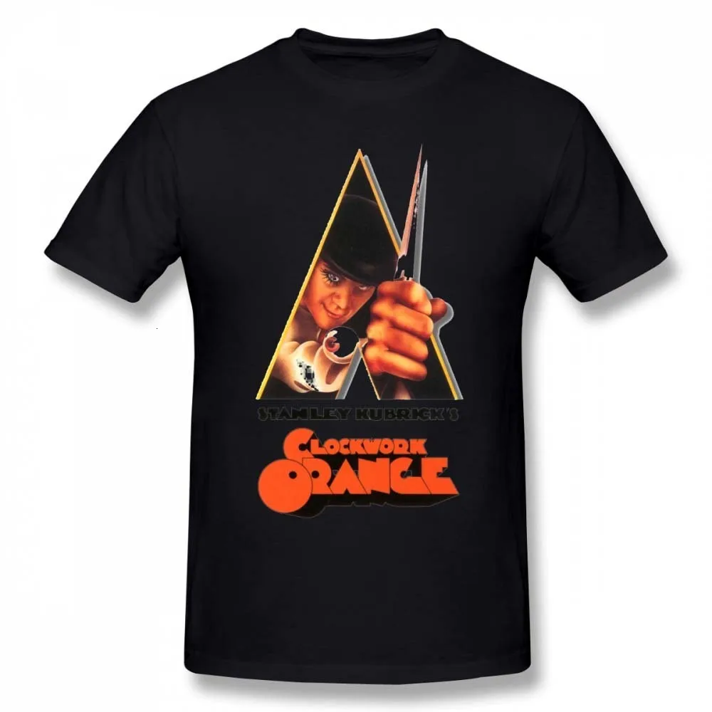 

one yona Clockwork Orange T Shirt Clockwork Orange T-Shirt Big Mens Tee Shirt Printed Cotton Fun Short Sleeves Streetwear Tshirt