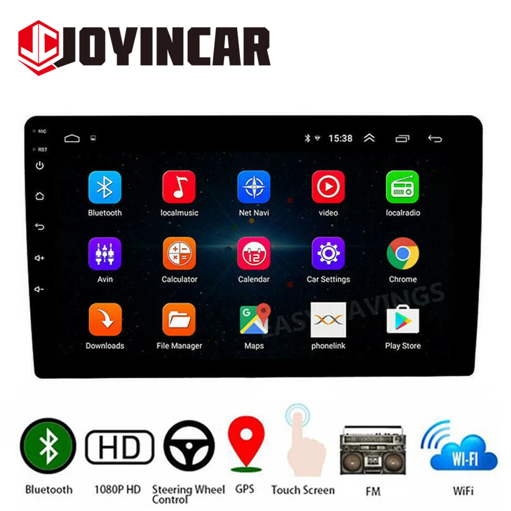 9/10.1 дюймовый 2Din Android 10 автомобильный радиоприемник мультимедийный плеер с