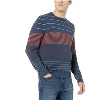 2019 Fall Winter Men Merino Wool Sweater Thick Warm Pullovers Crew Neck Merino Wool Sweater Pull Homme European Size S 2XL
