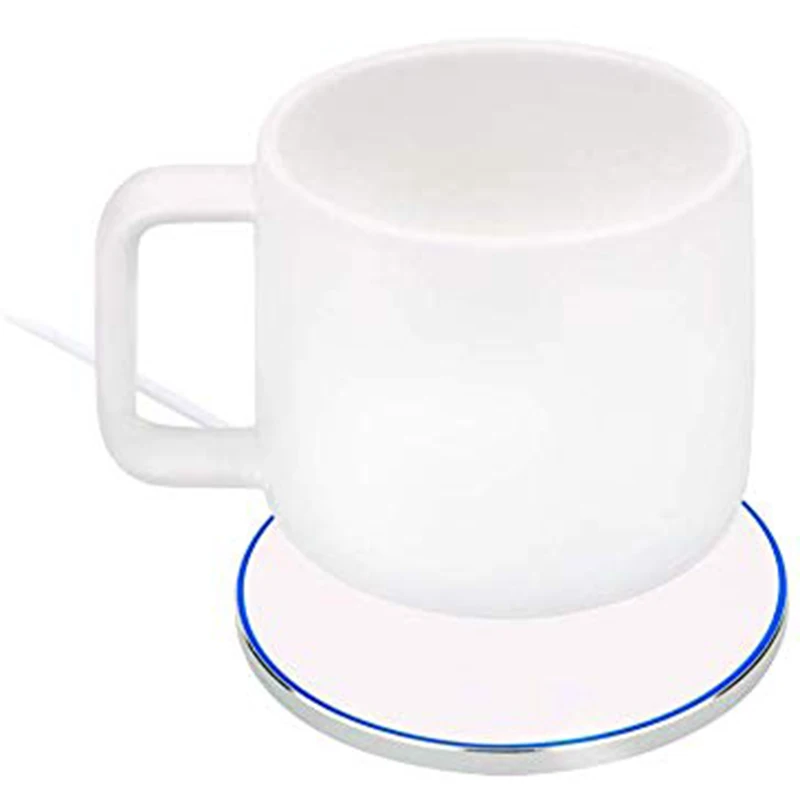

Mug Warmer, Cup Warmer, Smart Coffee Warmer, Coffee Mug Warmer for Desk, Desktop Heated Coffee and Tea, Electric Cup Beverage Wa