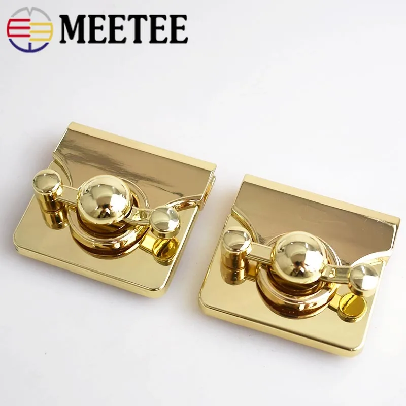 

2/5/10pcs High Quality Bag Twist Lock Women Handbag Turn Lock Snap Handmade Purse Closure Clasp Buckles Bag Accessories Part