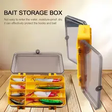 Океанская Рыболовная Снасть коробка двухсторонняя рыболовные аксессуары для приманки коробка для хранения рыболовная коробка контейнеры водонепроницаемые Портативный чехол