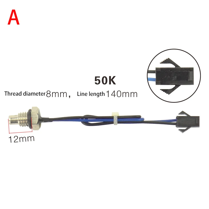 gas water heater temperature sensor temperature probe sensor