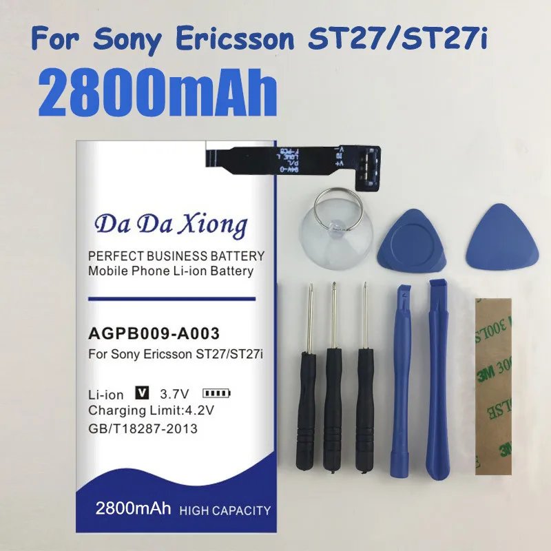 Аккумулятор для Sony Ericsson ST27 ST27i ST27a 2800 мАч высокое качество|battery for sony ericsson|battery forbattery