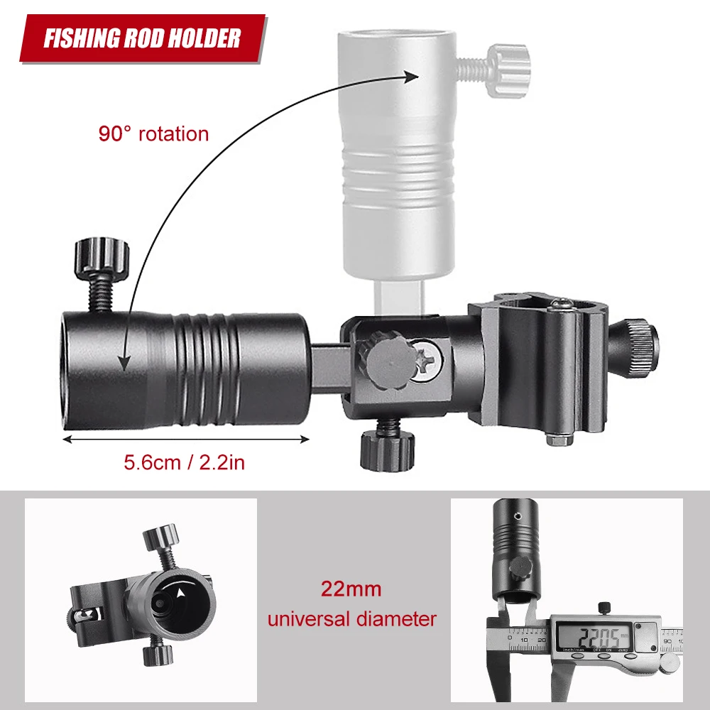 Универсальный держатель для рыболовного стула, подставка для зонта, держатель для рыболовной лампы, держатель для рыболовной приманки, держатель для рыболовного стула, аксессуары для рыболовного стула