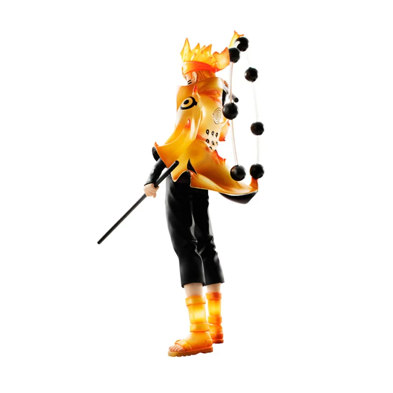 New Voice Anime Limited Edition Naruto Shippuden MH Gem Six Uzumaki Naruto Garage Kit Model Ornaments