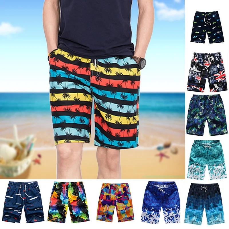 SHUJIN Summer Men's Board Shorts Beach Brand Shorts Surfing Bermudas Masculina Print Men Boardshorts Wholesale SHUJIN Summer Men's Board Shorts Beach Brand Shorts Surfing Bermudas Masculina Print Men Boardshorts Wholesale
