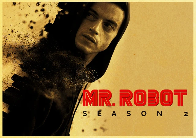 Mr. Robot Season 1 Rami Malek Tv Art Wall Indoor Room Outdoor - POSTER  20x30