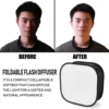 Multifunctional Soft Filter 410mm Mini Portable Foldable Flash Diffuser Easy-fold Design Softbox for Flash Speedlite Soft Filter ► Photo 3/6