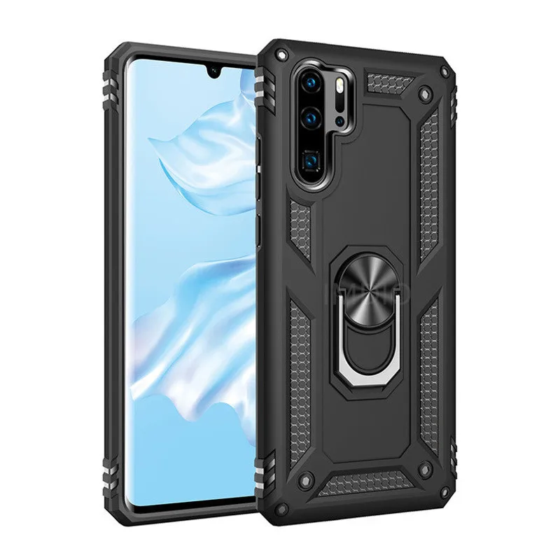 Роскошный бронированный противоударный чехол для Huawei P30 Pro P Smart 2019 мягкий бампер