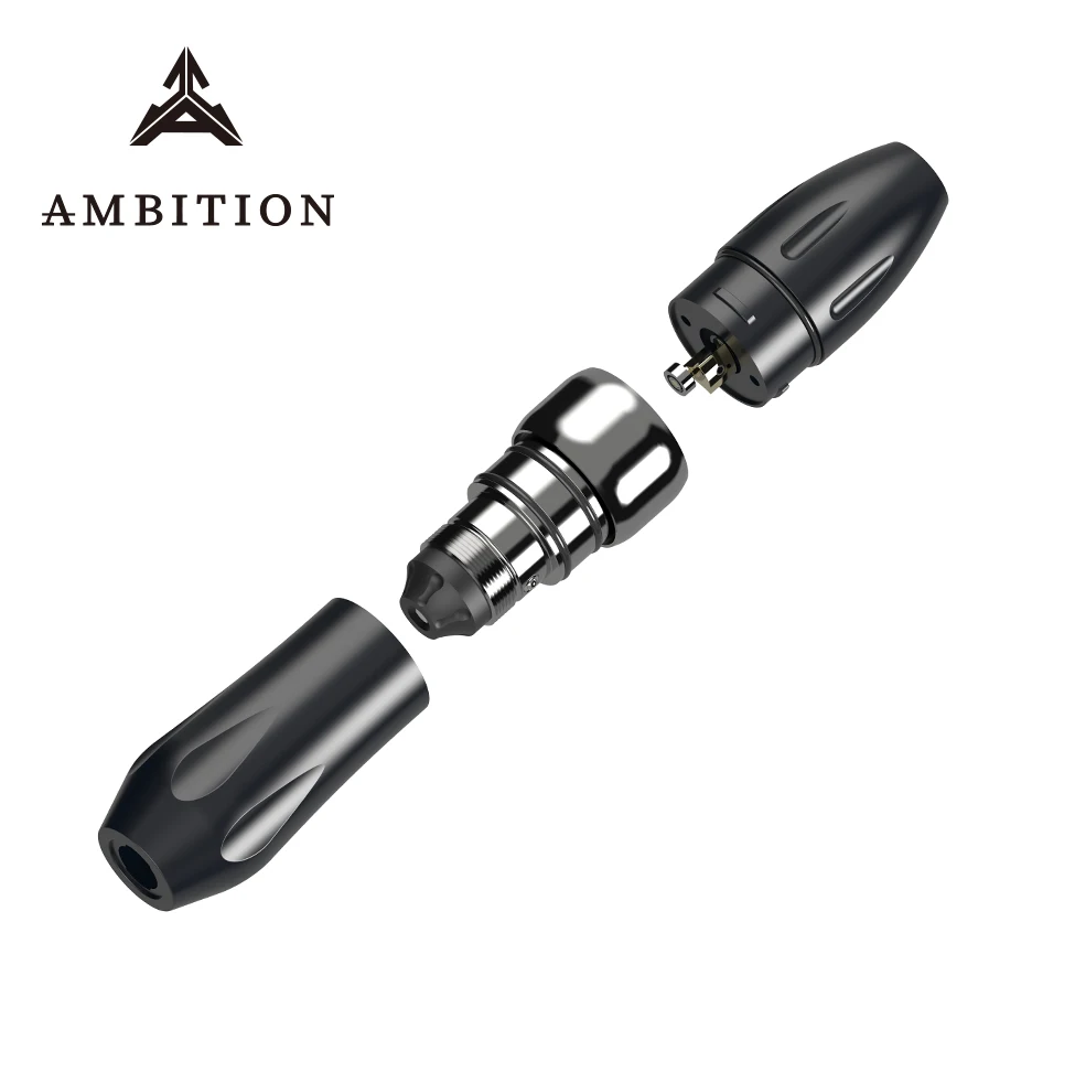 

Ambition tattoo machine pen brushless motor motorbolt design Xion rca connector permanent makeup eyebrow lips tools pen tattoo