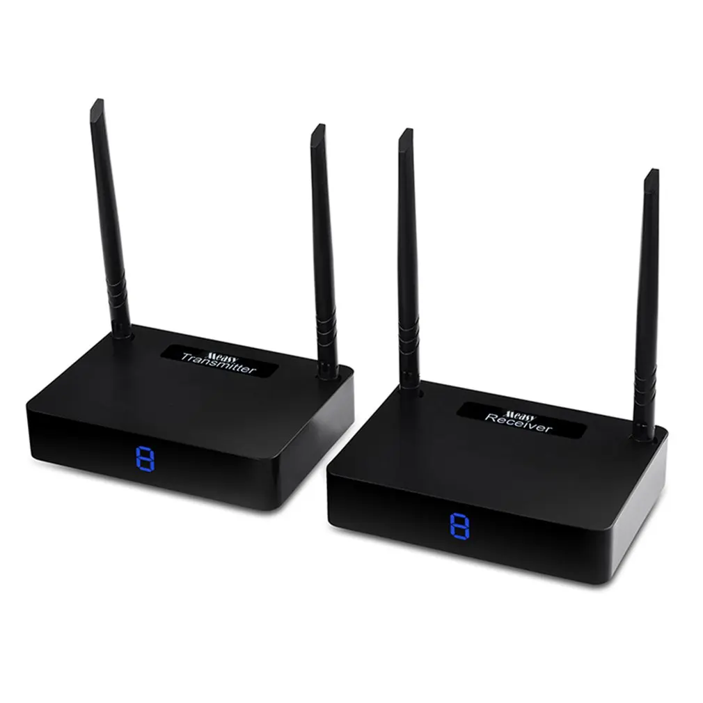 

New HD585 Wireless HDMI Transmitter Receiver Video 5.8 GHz 350m AV Sender Extender Set-top Box Sharing With IR Remote Cable