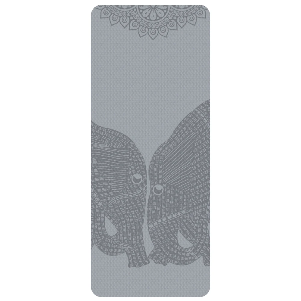 TPE Yoga Mat Laser engraving Anti-Slip Odorless Pilates Fitness Exercise Gym Sports Yoga Pad 1830*610*6MM For Beginner With Gift