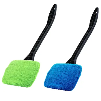 

Window Cleaner Brush Kit Car Window Windshield Cleaning Wash Tool Inside Interior Auto Glass Wiper With Long Handle