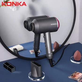

KONKA Hair Dryer Strong Wind Professional Hair dryer Salon Dryer Hot &Cold Wind Negative Ionic Hammer Blower