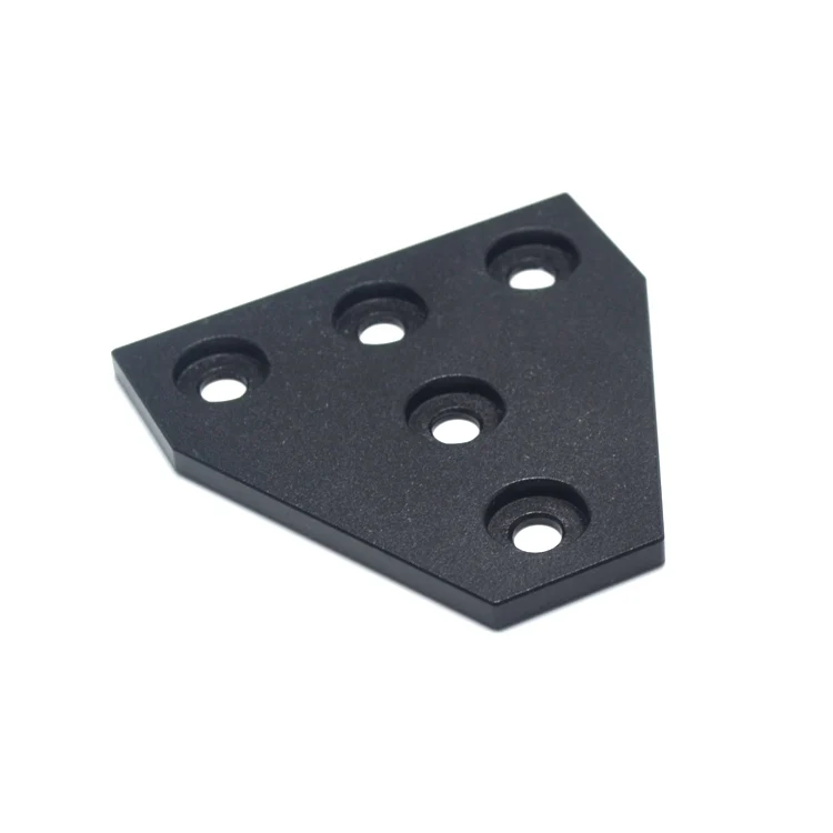 GIULY 5 hole t shape connector joining plate 2020 5 hole aluminum plate for aluminum profile