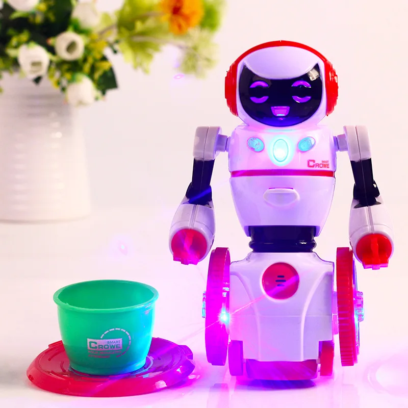 

New Style Electric Voice Robot Models Smart Sensing CHILDREN'S Toy Early Childhood Music Gift