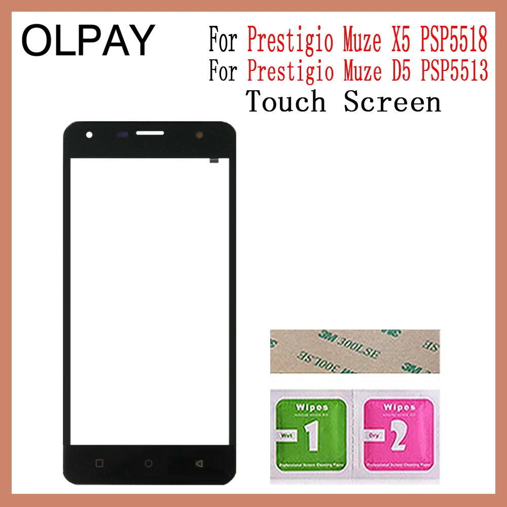 5," дюймов для Prestigio Muze X5 Muze D5 LTE PSP5518DUO PSP5518 PSP5513 Duo сенсорный экран дигитайзер Панель переднее стекло объектив сенсор