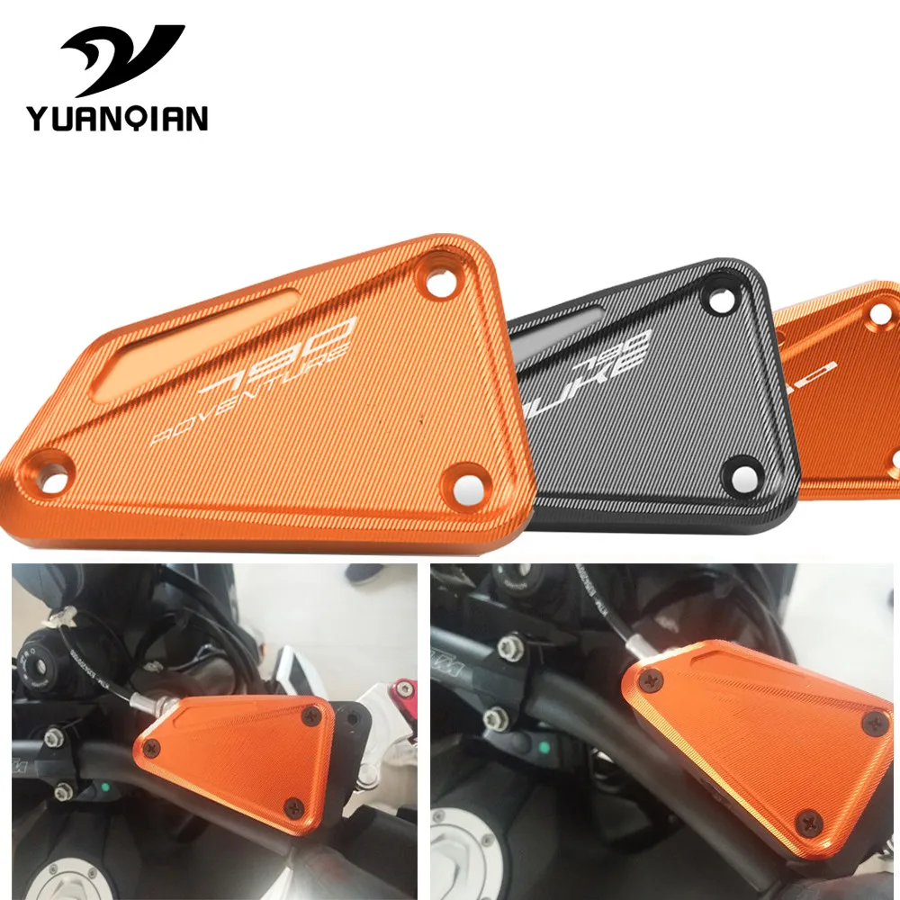 

Motorcycle Accessories CNC Rear Front Brake Fluid Reservoir Cap For KTM 790 ADVENTURE R 790 ADVENTURE 2019 790 DUKE 2018-2019