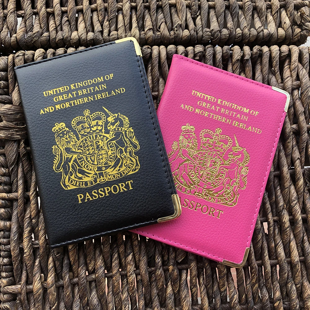 イギリスパスポートカバー英国女性のケースパスポートピンク女の子パスポートカバー Case For Passport Passport Coverpassport Covers Uk Aliexpress