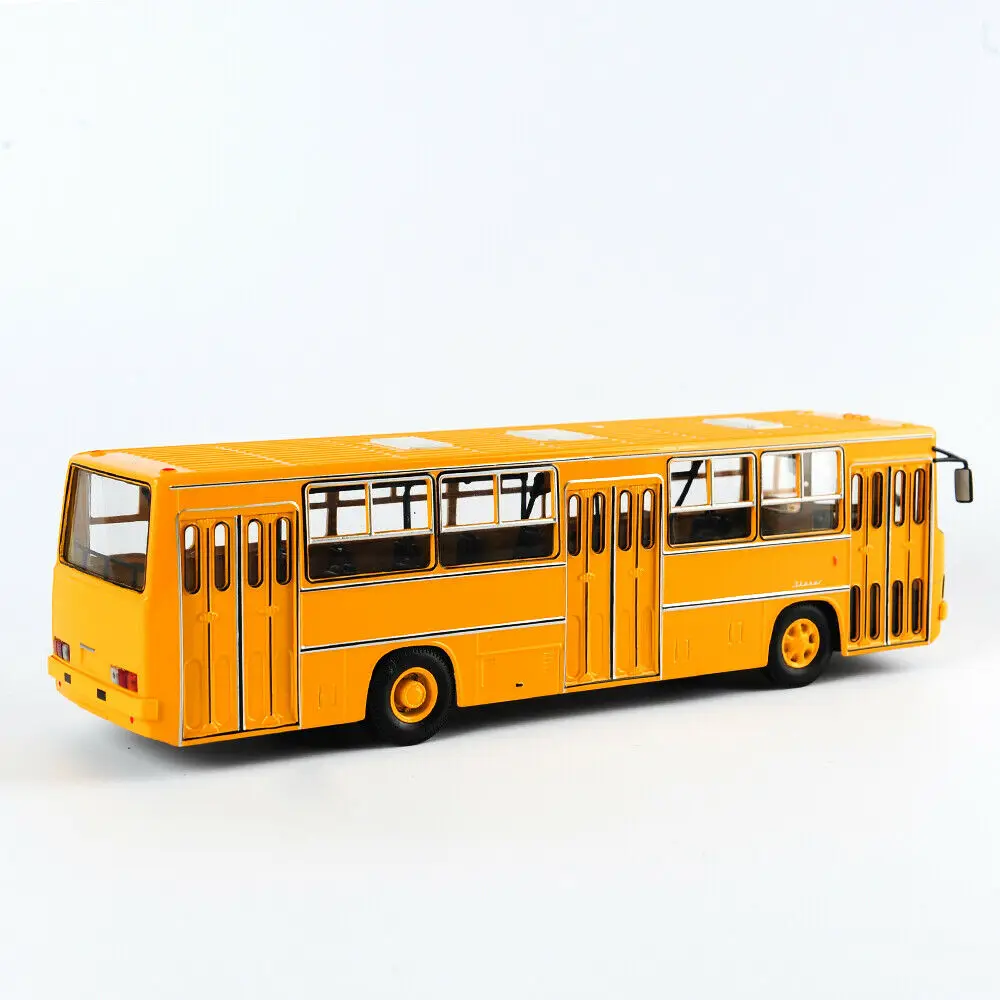 Детские игрушки 1:43 литая под давлением модель автомобиля IKARUS-260 1/43 Россия Icarus автобус модель двухэтажный автомобиль мальчики подарок советские Игрушки для коллекции