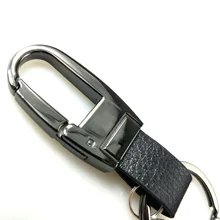 Металлический брелок из натуральной кожи для мужчин Женская Талия висячая Автомобильная подвеска Orna Мужские t аксессуары Бизнес творческие подарки Adver