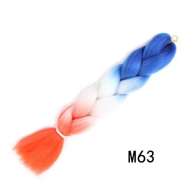 Natifah Jumbo Braiding Hair For Afro Curls Jumbo Box Braids Hair Kanekalon For Hair Afro Extensions Braids Synthetic Fake Hair M63