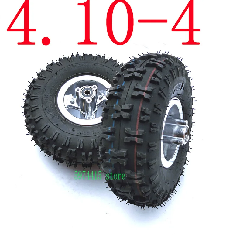 Колесо с внутренней камерой 4 10-4 и обод ступицы дюйма для 49cc Mini Quad Dirt Bike Scooter Atv Buggy |