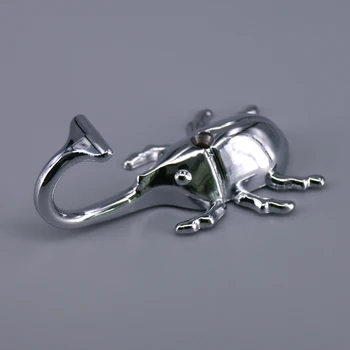 

1x Creative Coat Hook Towel/Robe Clothes Hook for Bath Kitchen Garage Heavy Duty Wall Mounted, Polished Finish