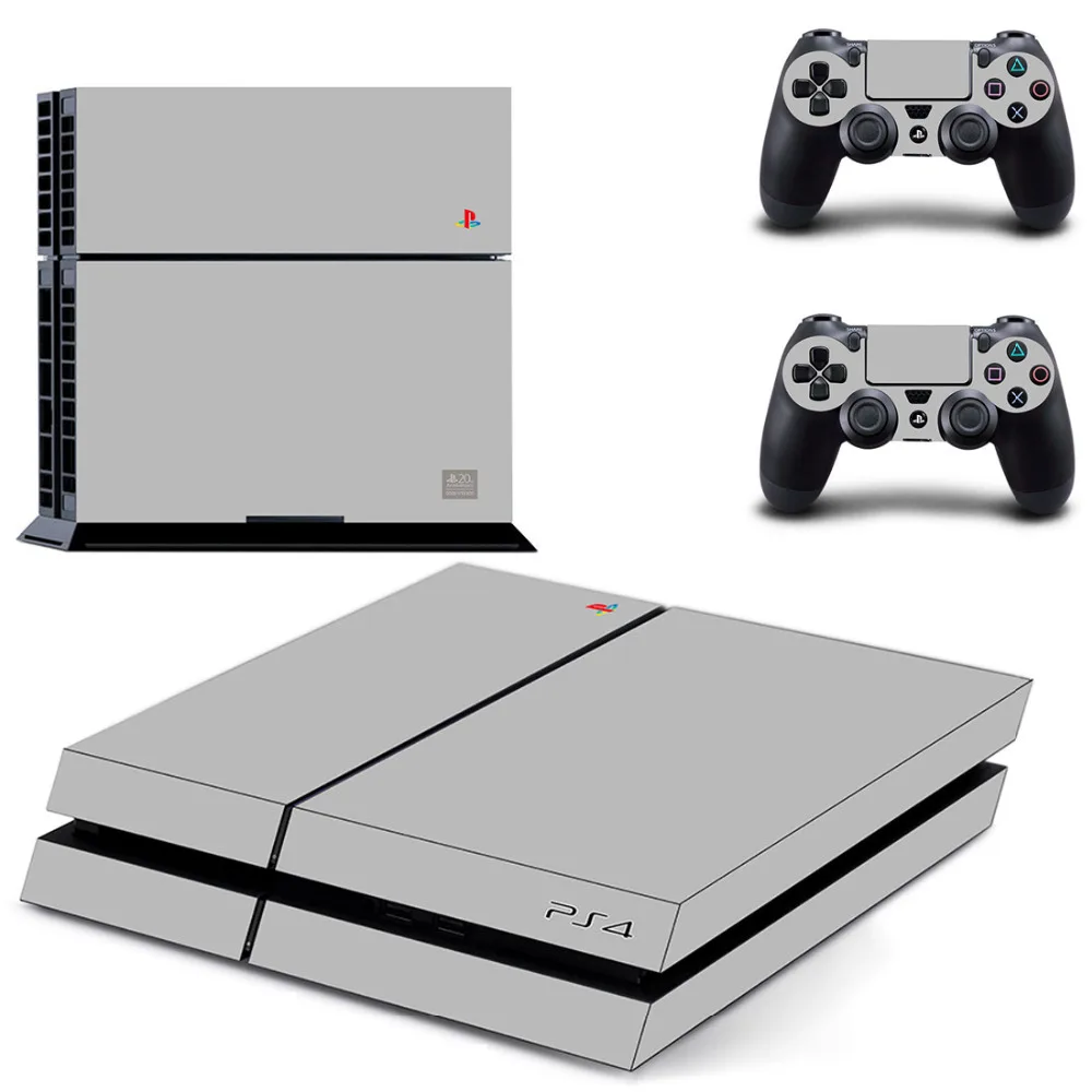 Для playstation 4 Skin PS4 консоль и контроллер наклейки 20th anniversary Edition серии Виниловые Наклейки Обложка