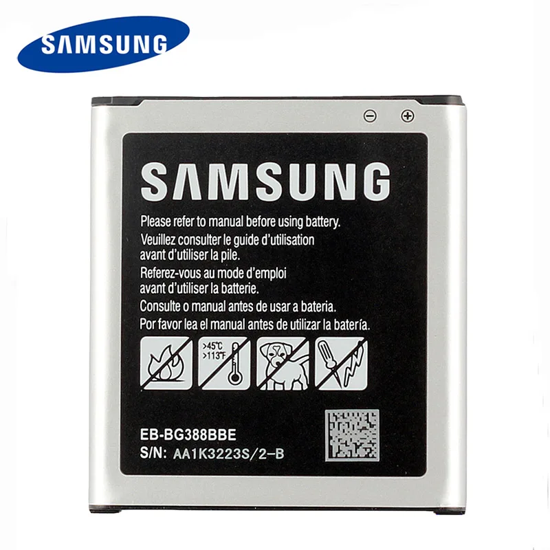 samsung высококачественный EB-BG388BBE аккумулятор для samsung Galaxy Xcover 3 G388 NFC 2200mAh