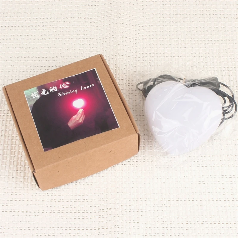 

Heart Shape Light Glowing Toy Magic Toy Used With Glowing Fingers Thricks Kids