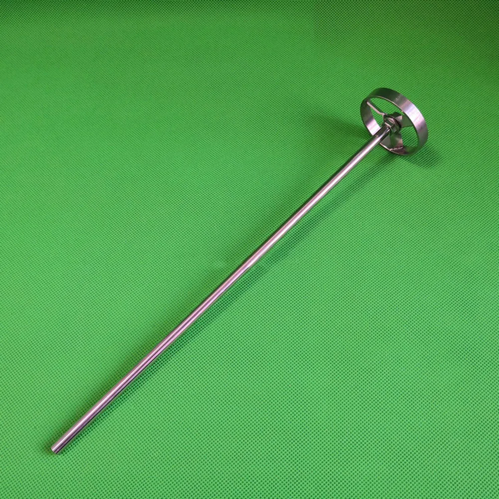 1pcs lab stainless steel turbine type blade plate paddle machine impeller stirring with rod | Канцтовары для офиса и дома