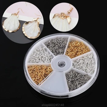

600Pcs 3 Colors Screw Eye Pins Eyelets Screw Threaded Hooks for Jewelry Making N07 20 Dropshipping