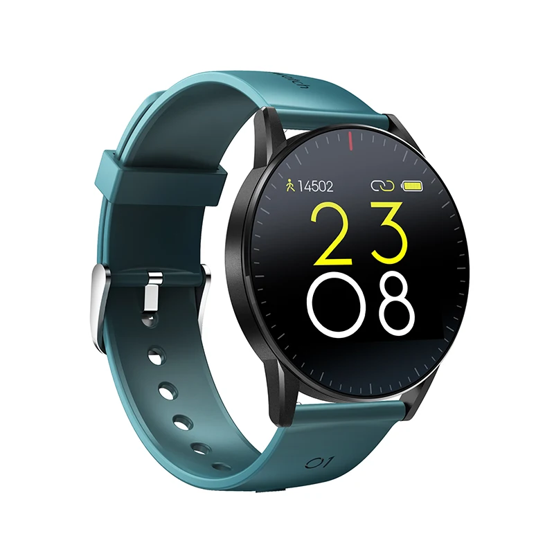 Смарт-часы для мужчин фитнес-браслет HeartRate Монитор артериального давления Smartwatch водонепроницаемый smartband для Android Ios xiaomi iphone - Цвет: Blue