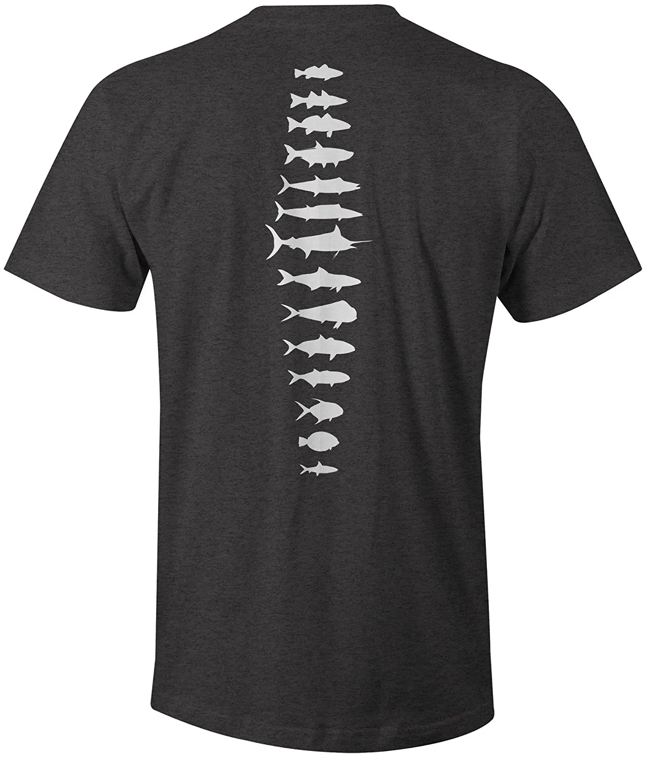 Fishinger Футболка Camisa Dos Homens T De Moda Masculina Top Tee Cotton Nova Marca Camisetas | Мужская одежда