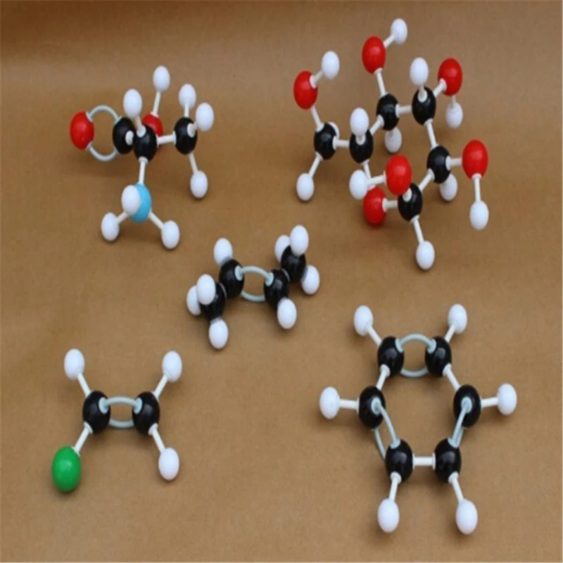 Multicolor Organic Molecules Model Basic Molecular Structure Model Simple Funny Children Toys Portable High Quality Toy photo