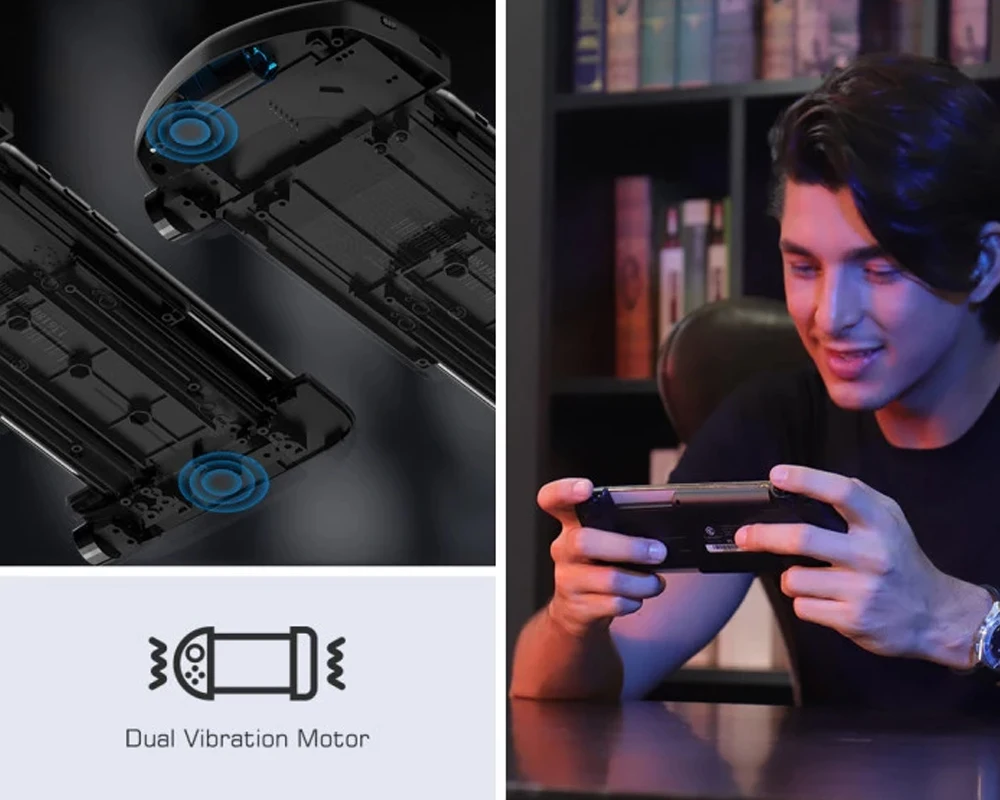  GameSir G6s Vibrating Mobile Gaming Touchroller Wireless Controller Bluetooth Gamepad For iOS iPhon