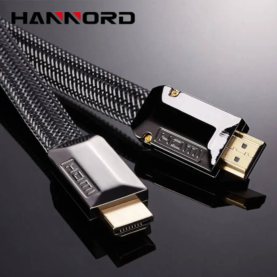 Кабель HDMI 2 0 позолоченный медный 3D 4K Ultra HD высокоскоростной кабель 18 Гбит/с