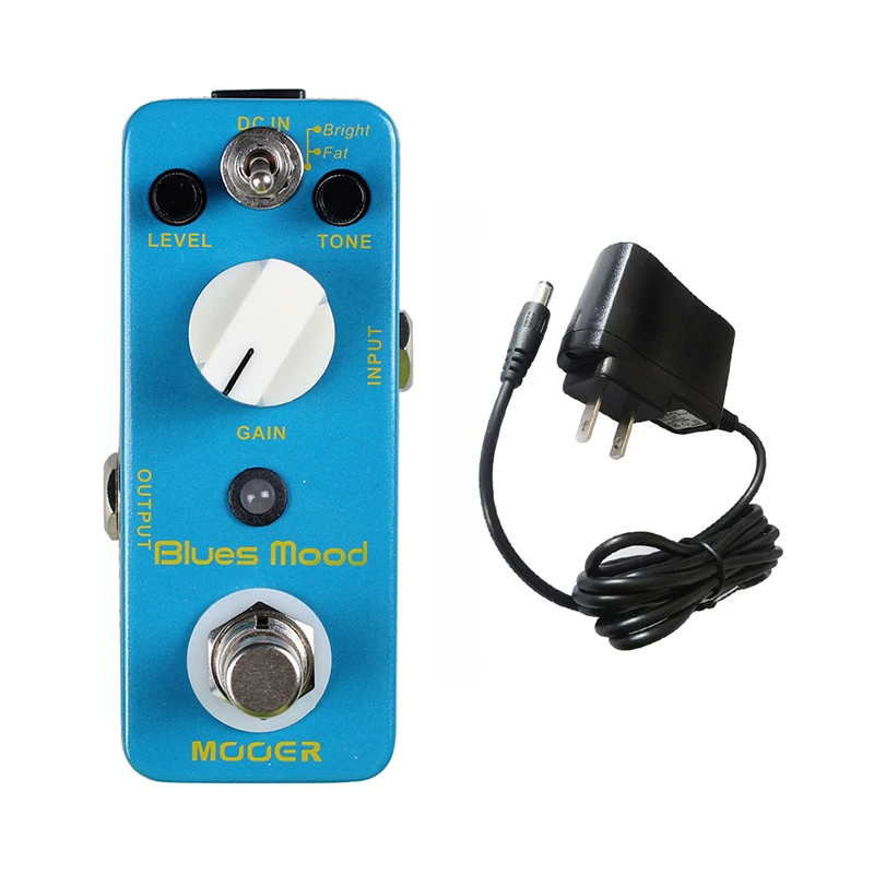 MOOER MBD2 Blues Mood Guitar Pedal Blues Style Overdrive Guitar