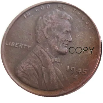 

US 1945 PSD One Cent 100% Copper Copy Coin