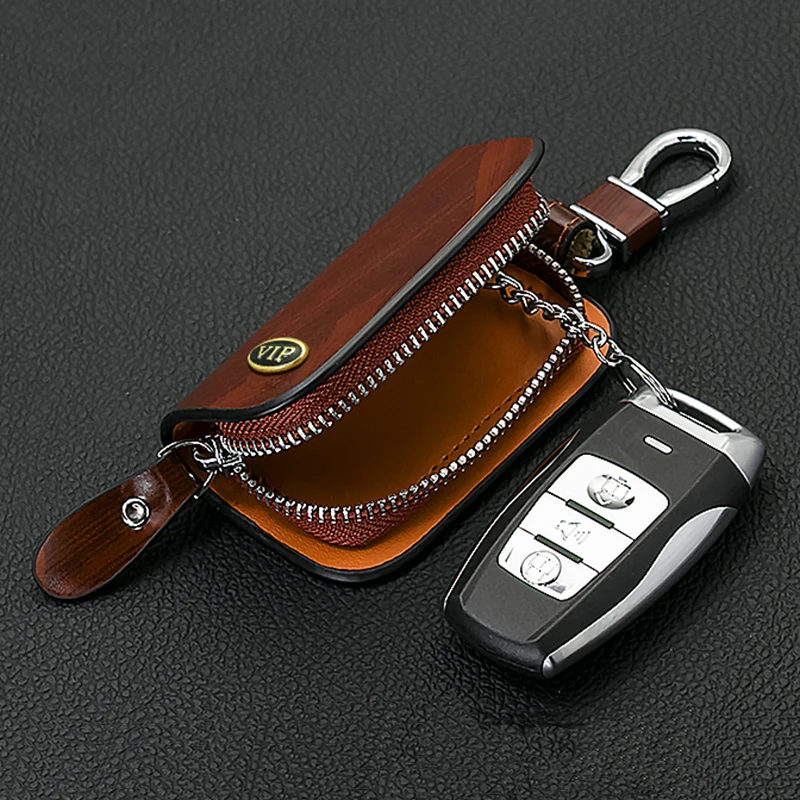 SNCN кожаный чехол для ключей автомобиля кошелек сумка держатель Lincoln Navigator