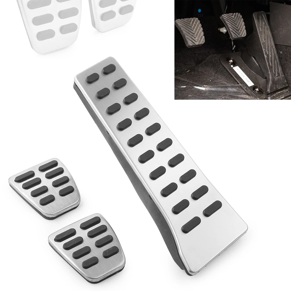 3Pcs Car MT Foot Pedals Gas Brake Clutch Pedal Pads For 2016-2019 Hyundai Sonata Tucson IX35 Santa Fe Kia Optima Sorento etc | Автомобили