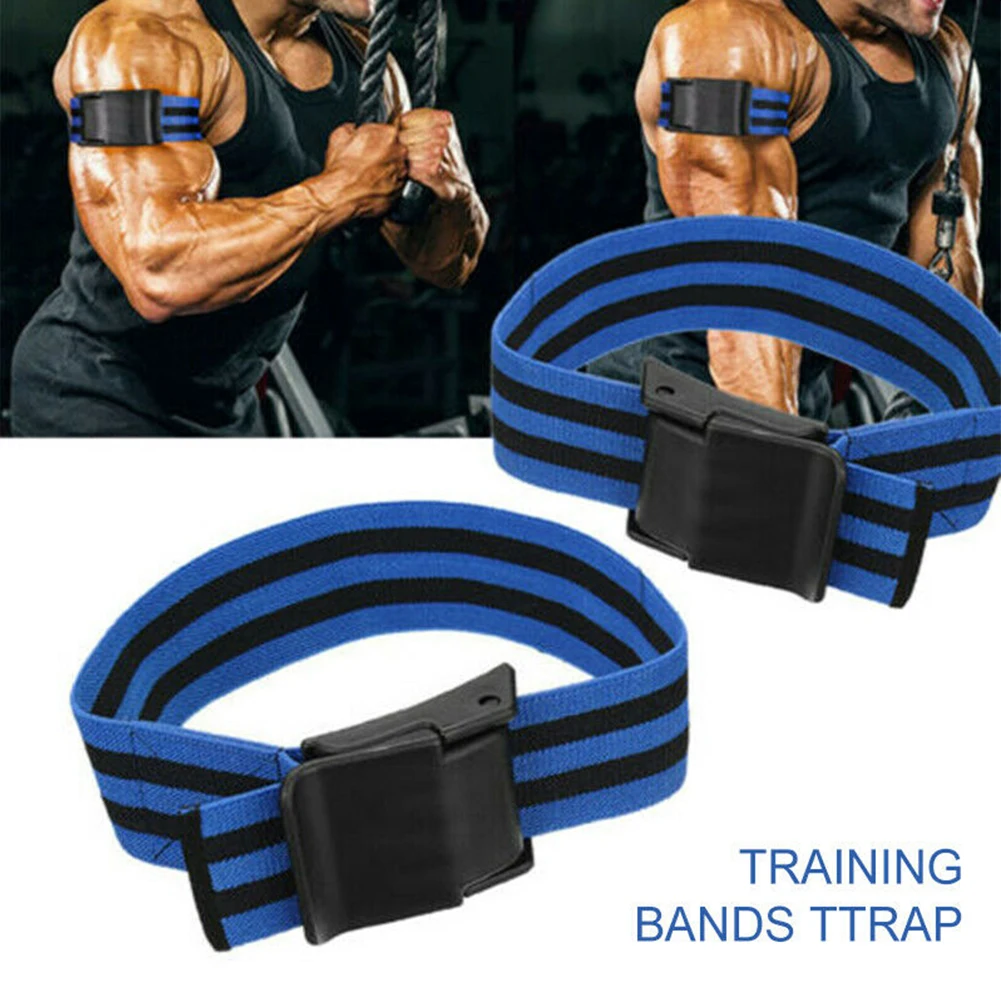 

1 Pair Muscles Fitness Training Adjustable Thick Exercise Arm Strap Occlusion Band Weightlifting Blood Flow Restriction Elastic