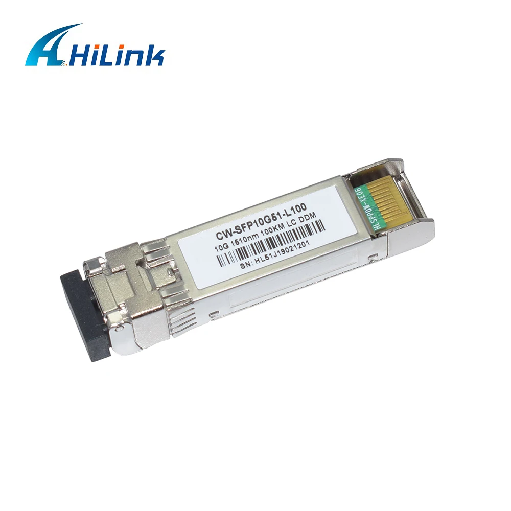Бесплатная доставка 10G CWDM SFP 100 км 1510 нм DDM функция LC волоконный соединитель |