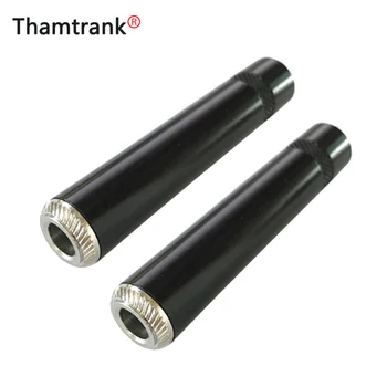 

100pcs/lot 6.35mm Female Jack Socket Soldering Wire Connector Metal Material Microphone MIC 1/4 Inch Plug 6.3MM Audio Connector