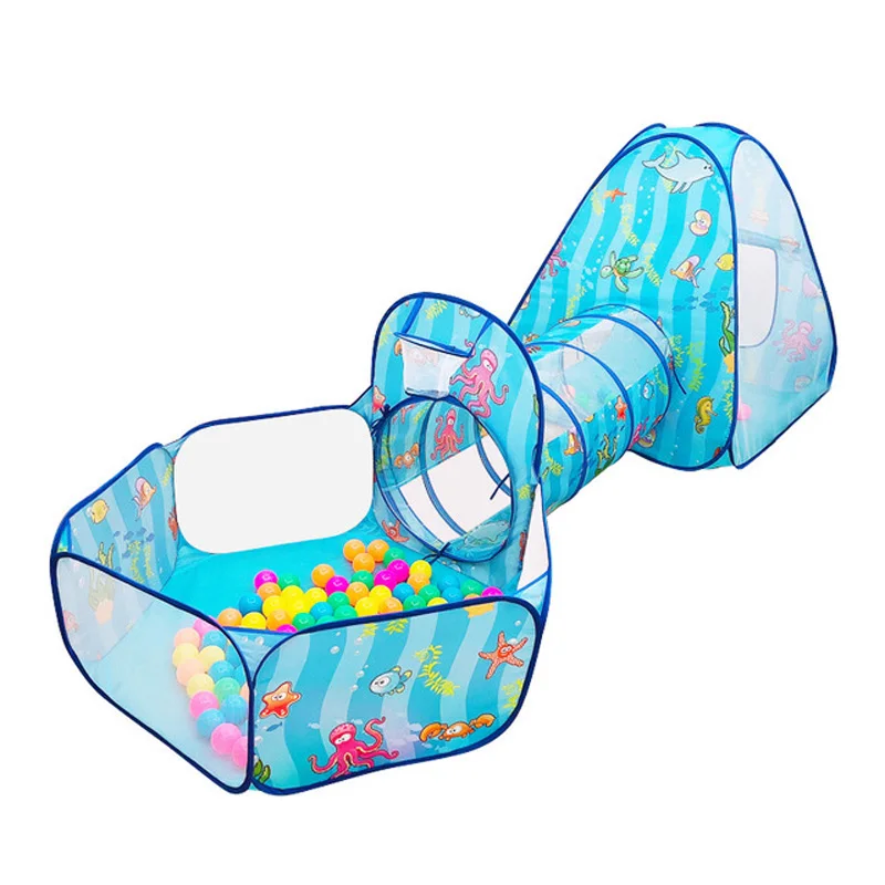 kids tent and tunnel