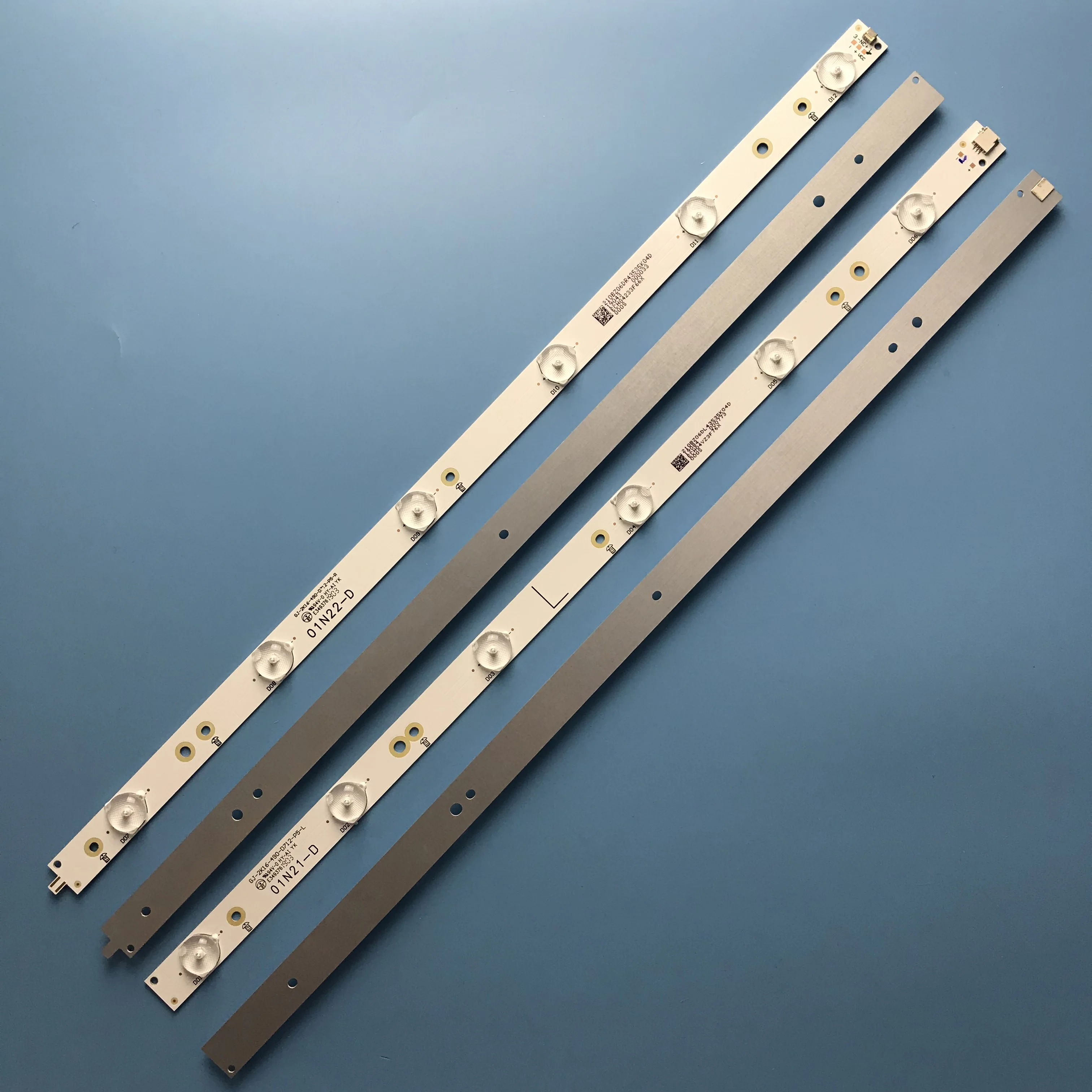 Tira de Retroiluminação Led para Retroiluminação Mais 6leds Gj2k16490-d712-p5-l Mais r 49 49pus6401 49pus6501 49puh6101 49pus6561 12 49pus6101 12 - Imagem 4